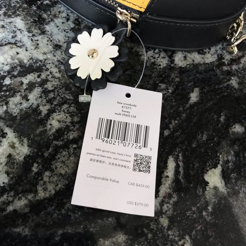 Kate Spade Honey Bee Crossbody Bag NEW $379 LAST ONE